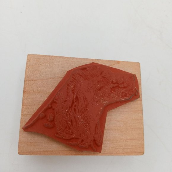 English Cocker Spaniel Rubber Stamp Dog 1992 Thats All She Stamped Crafting Pape - Picture 6 of 7
